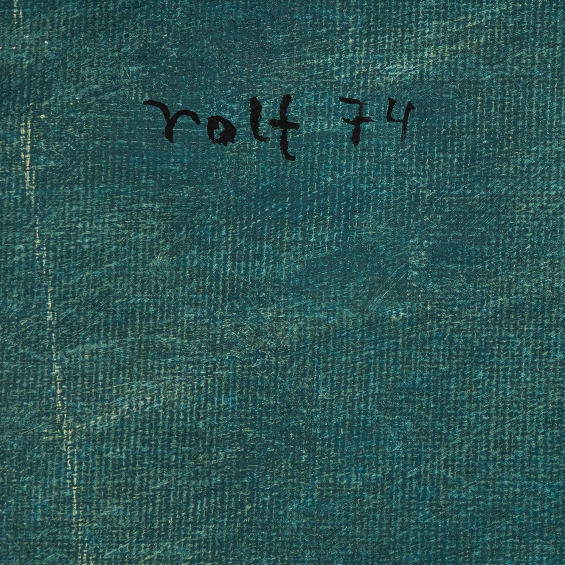 Rolf Pettersson, olja på duk, signerad och daterad -74.