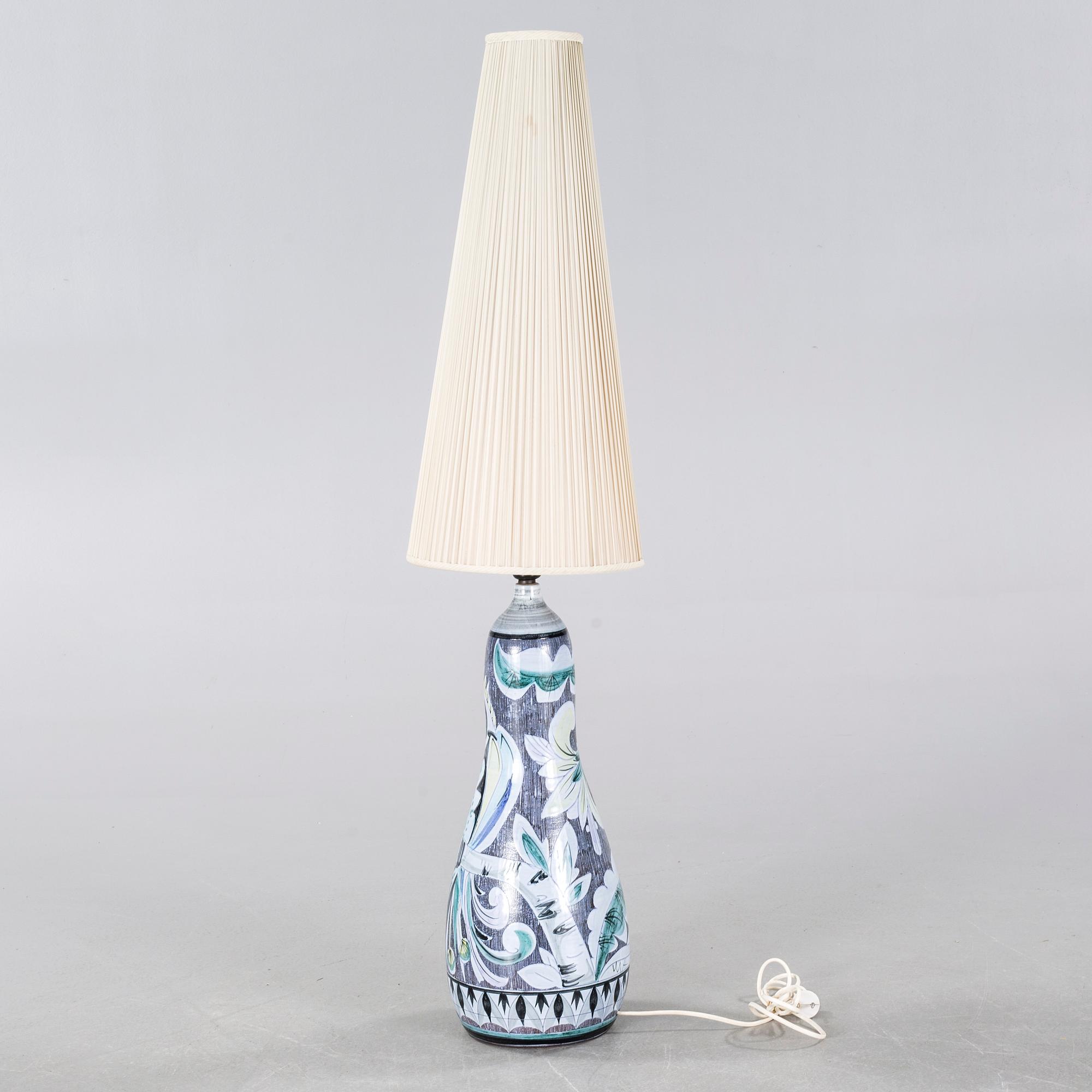GOLVLAMPA, keramik, 1950/60-tal.