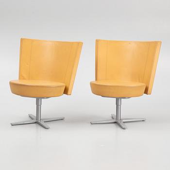 Kersti Sandin Bülow & Lars Bülow, armchairs, a pair, "Centrum Grande", Materia.