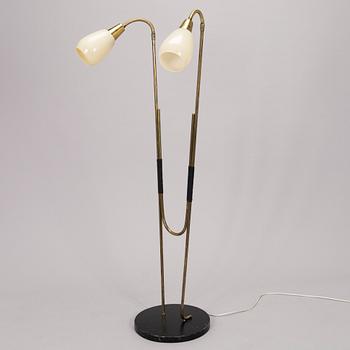 A 1950s floor lamp.