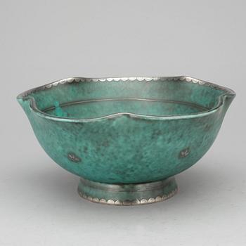 SKÅL, stengods, "Argenta", Wilhelm Kåge, Gustavsberg.1934.