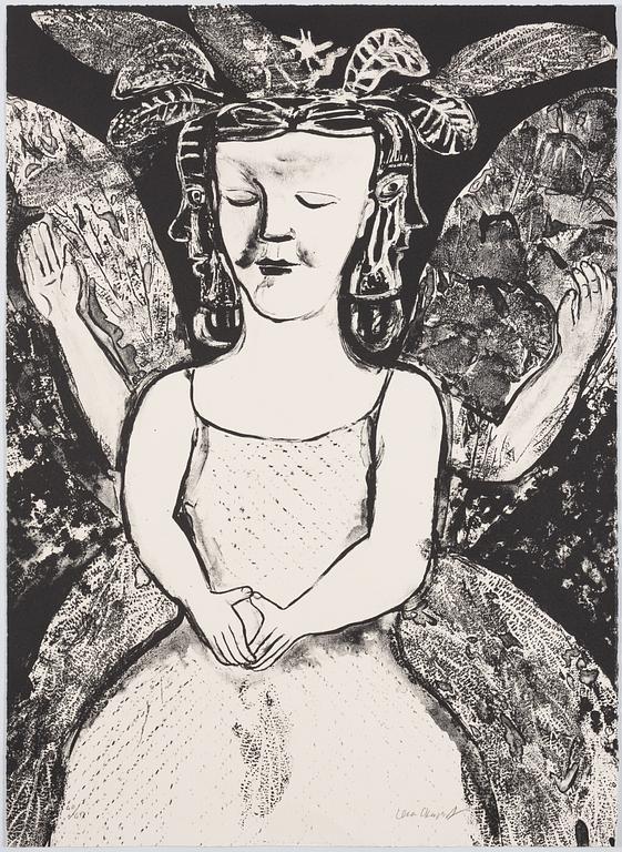 Lena Cronqvist, Utan titel, ur mappen: "August Strindberg, Ett Drömspel".