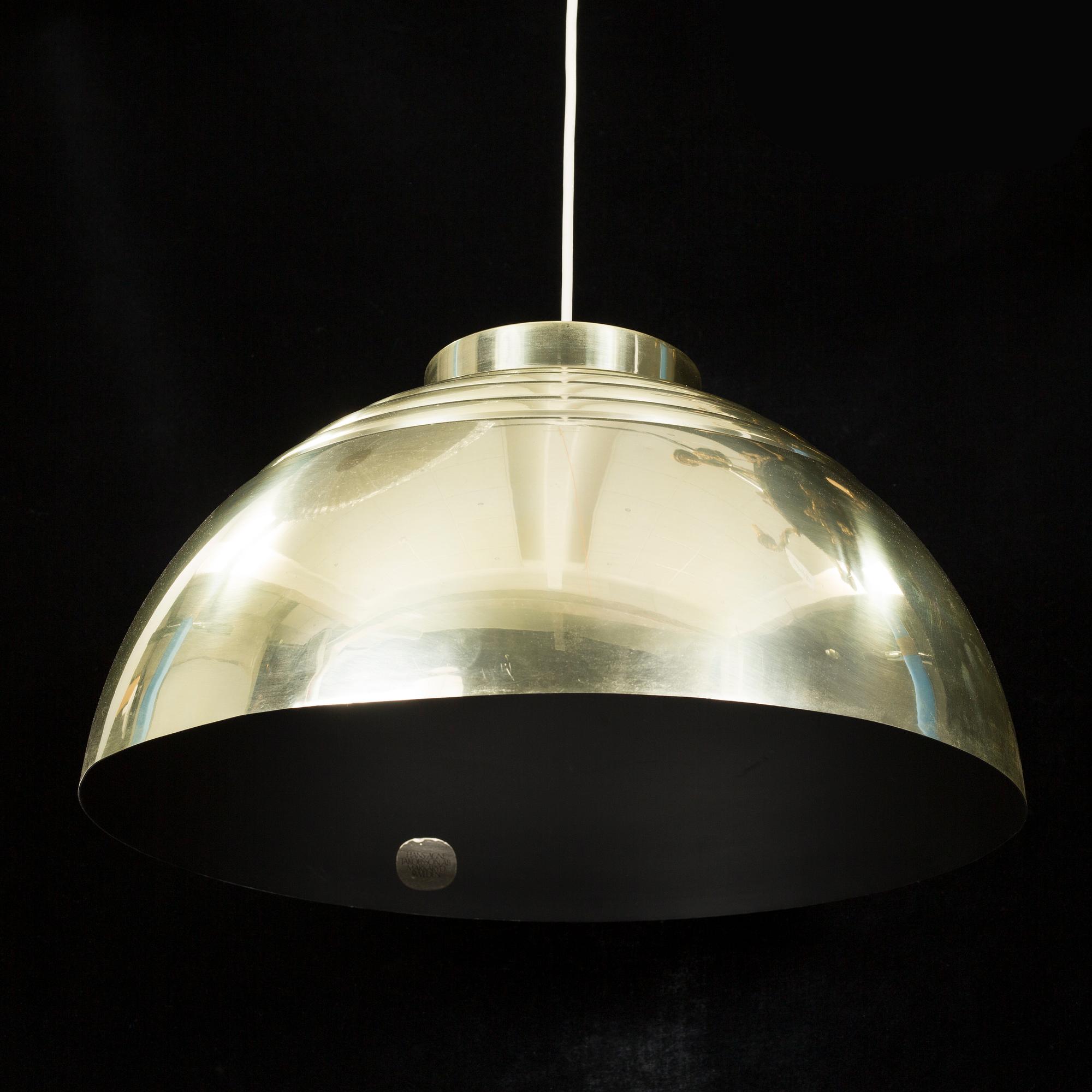 A ceiling lamp by Hans-Agne Jakobsson, Markaryd, second half of the 20th century.
