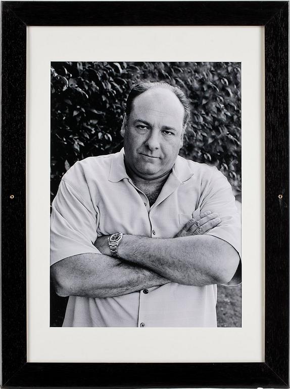 LEIF-ERIK NYGÅRDS, fotografi, one of a kind print, "James Gandolfini".