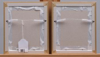 KONSTVYKORT, 5 st, efter Tove Jansson, fyra st med synlig signering i trycket, Taidekorttikeskus 1940-tal.