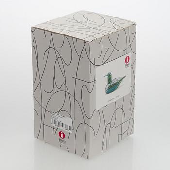 Oiva Toikka, lasilintu, "Tavitar", signeerattu O. Toikka Nuutajärvi.