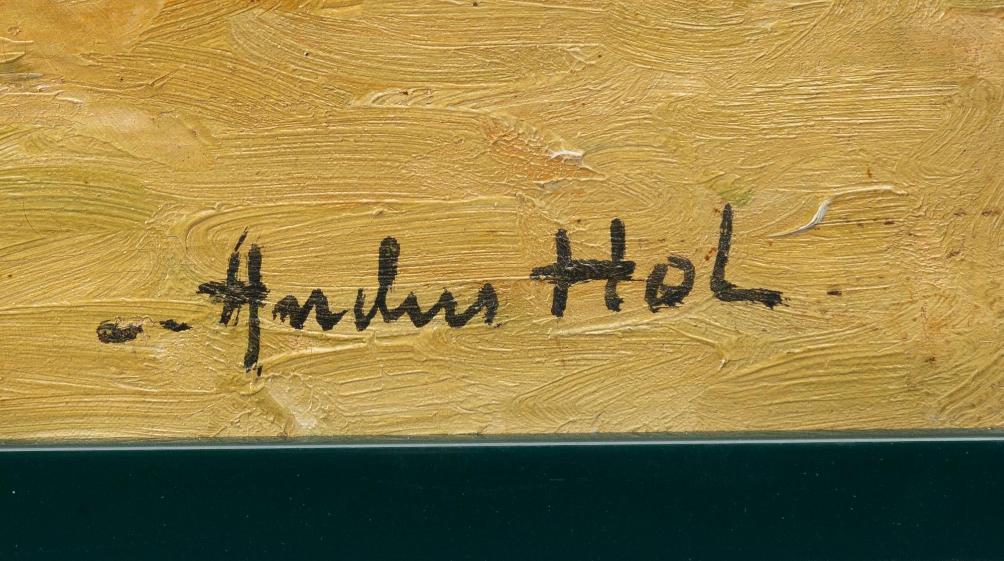 Anders Hol, Hay bales.