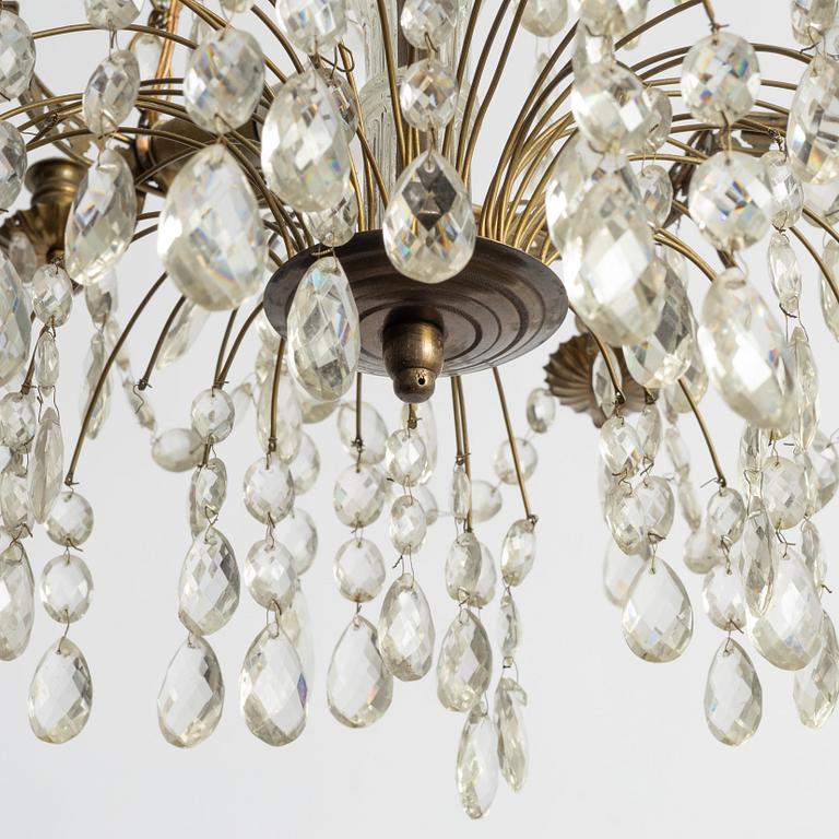 Chandelier, second half of the 19th century.