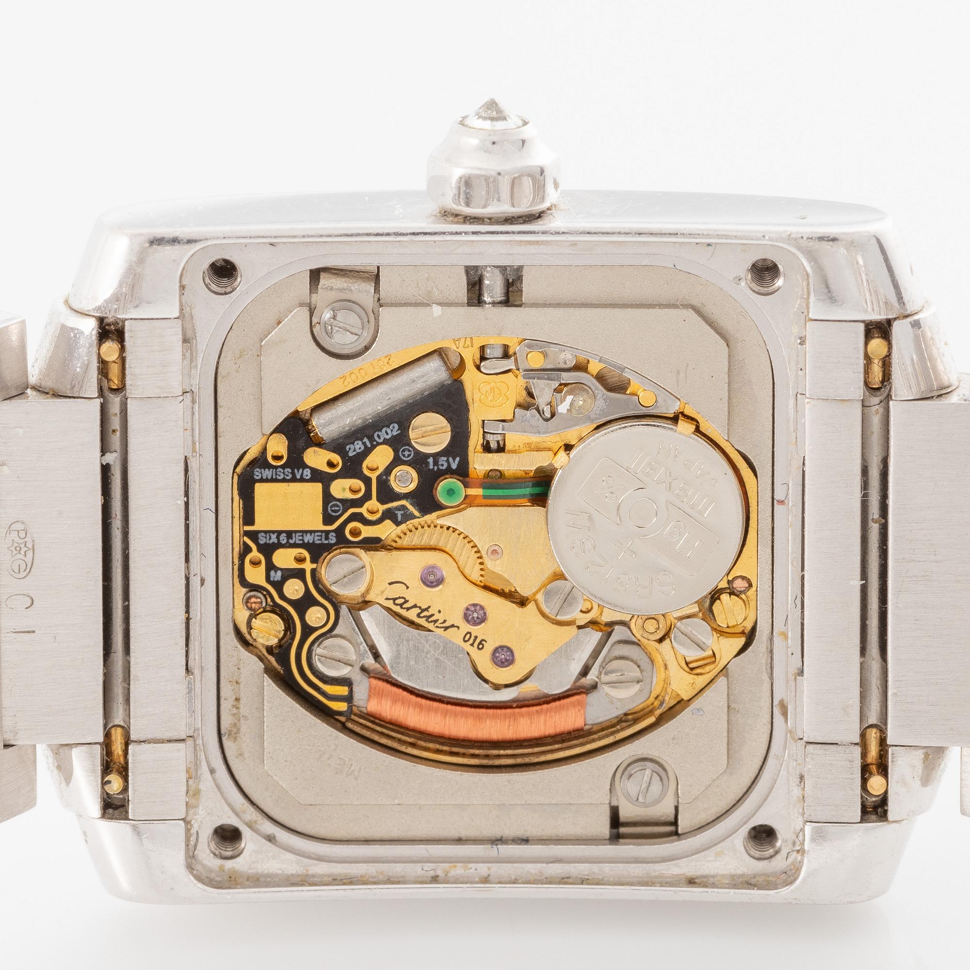 Cartier, Tank Francaise, ca 2000.