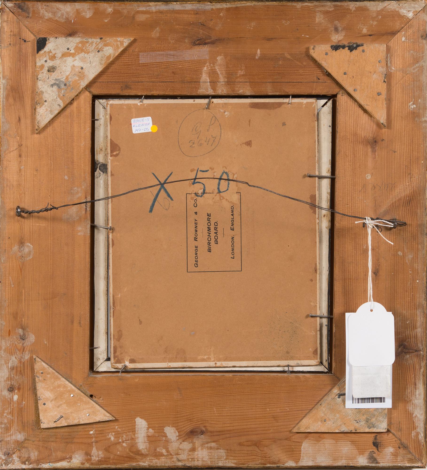 Oscar Kleineh, oil on canvaspanel, signed and dated -85.