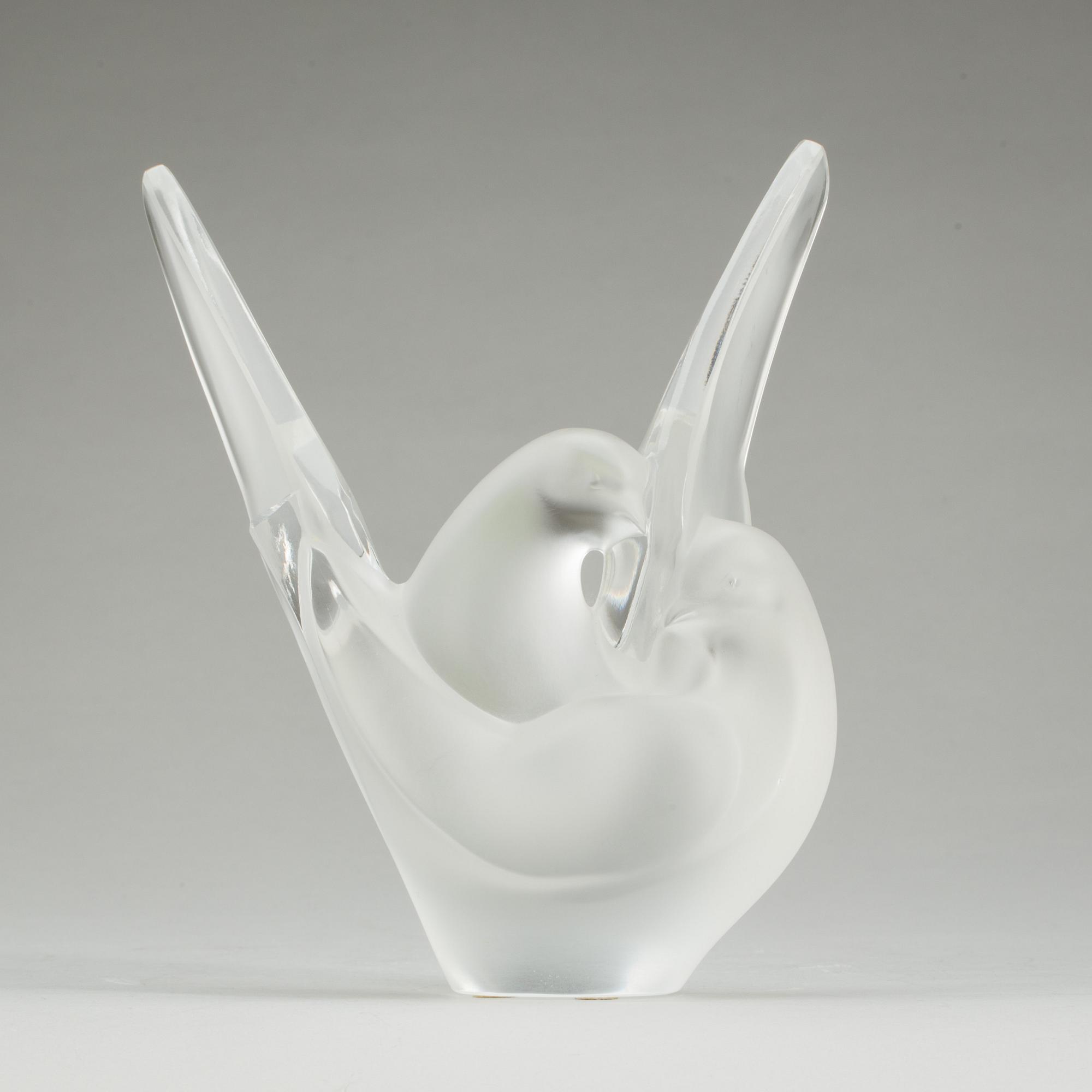 VAS, Lalique. Signerad Lalique France.