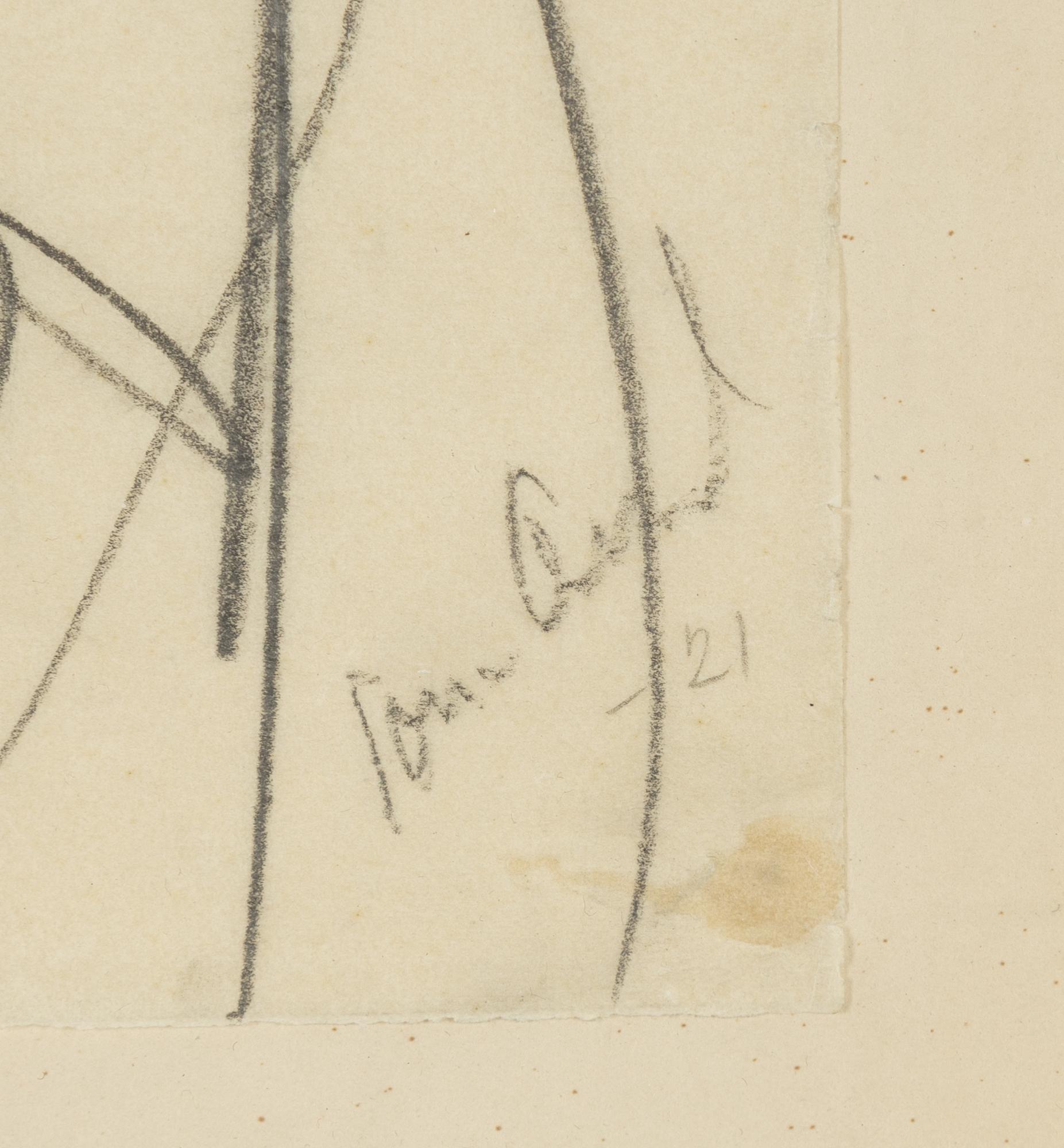 John Jon-And, Portrait depicting Sven Elvestad.