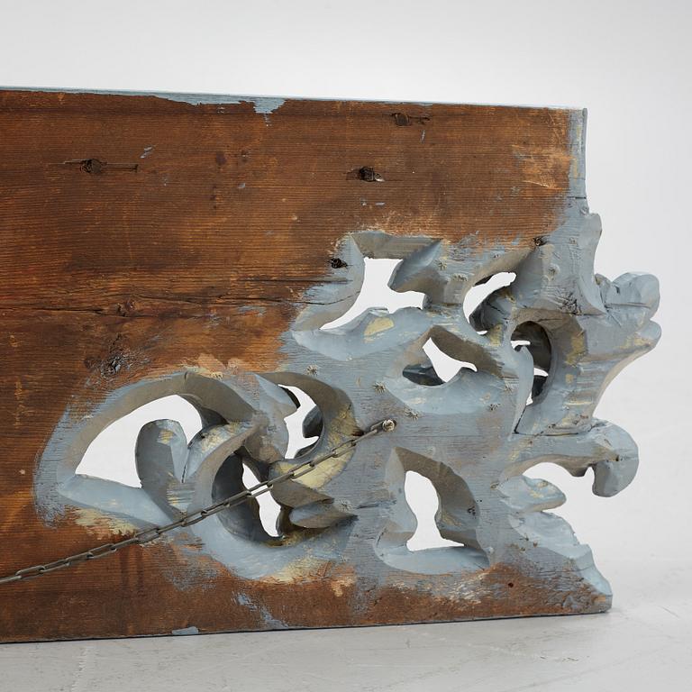 Dörröverstycke, 1700- och tidigt 1900-tal.