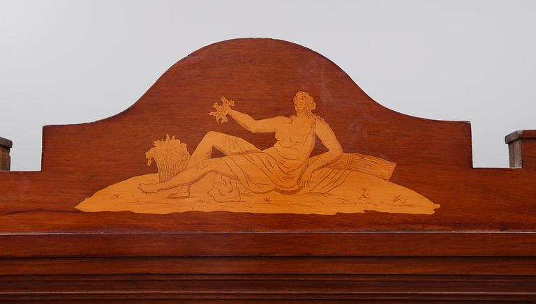 SPEGEL, senempire, Danmark, 1800-talets mitt.