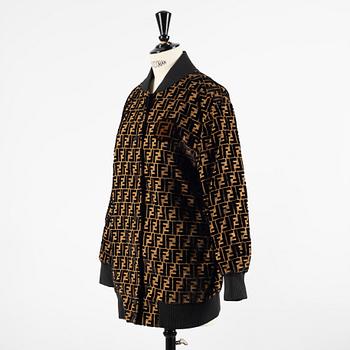 Fendi, baseball-style jacket, size It 40.