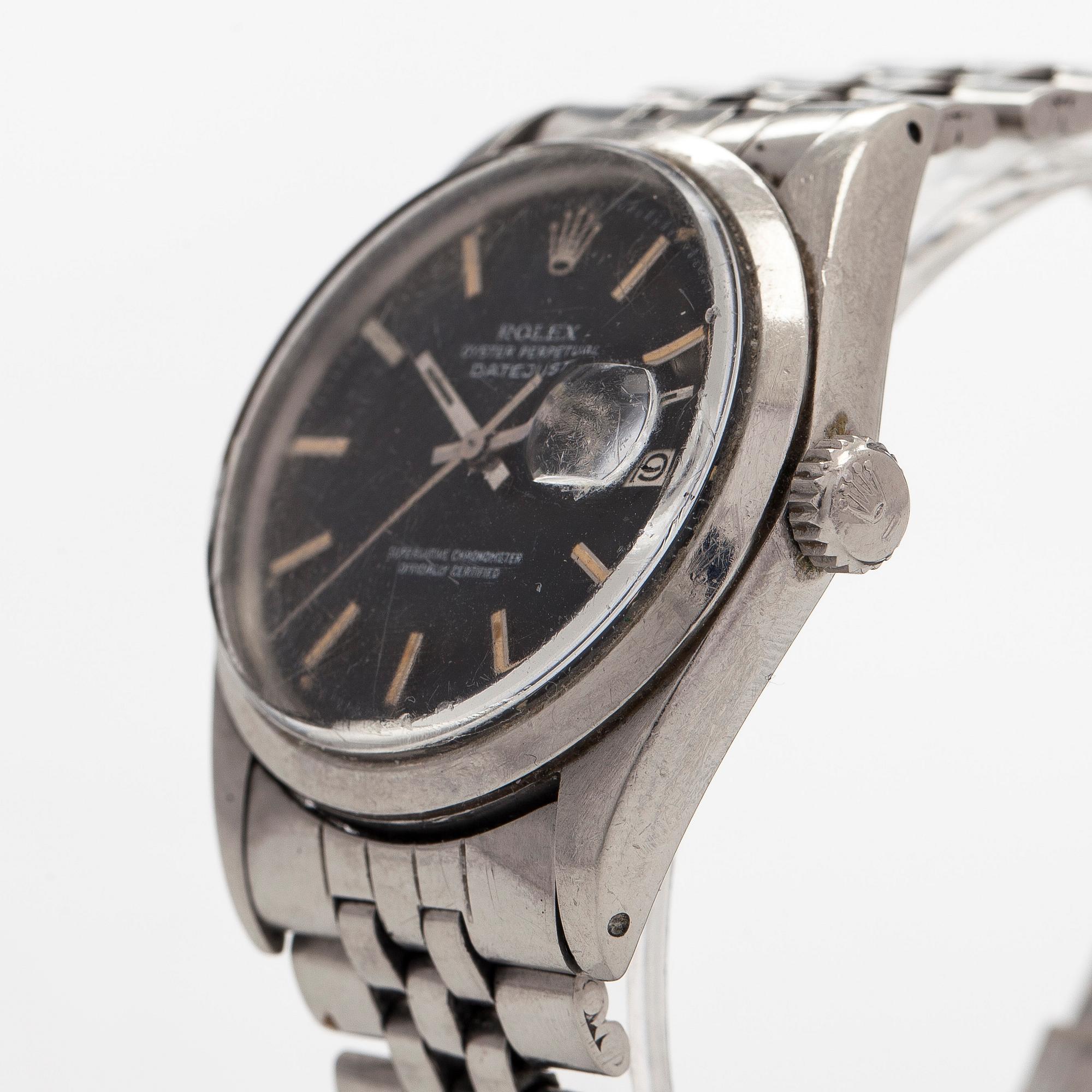 Rolex, Oyster Perpetual Datejust, wristwatch, 36 mm.