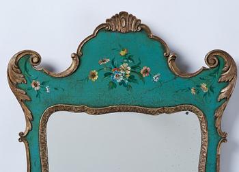 A Baroque style mirror, Southern Europe, first half of the 20th Century.