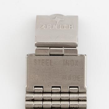 Zenith, Captain, "Turtle", wristwatch, 37 mm.