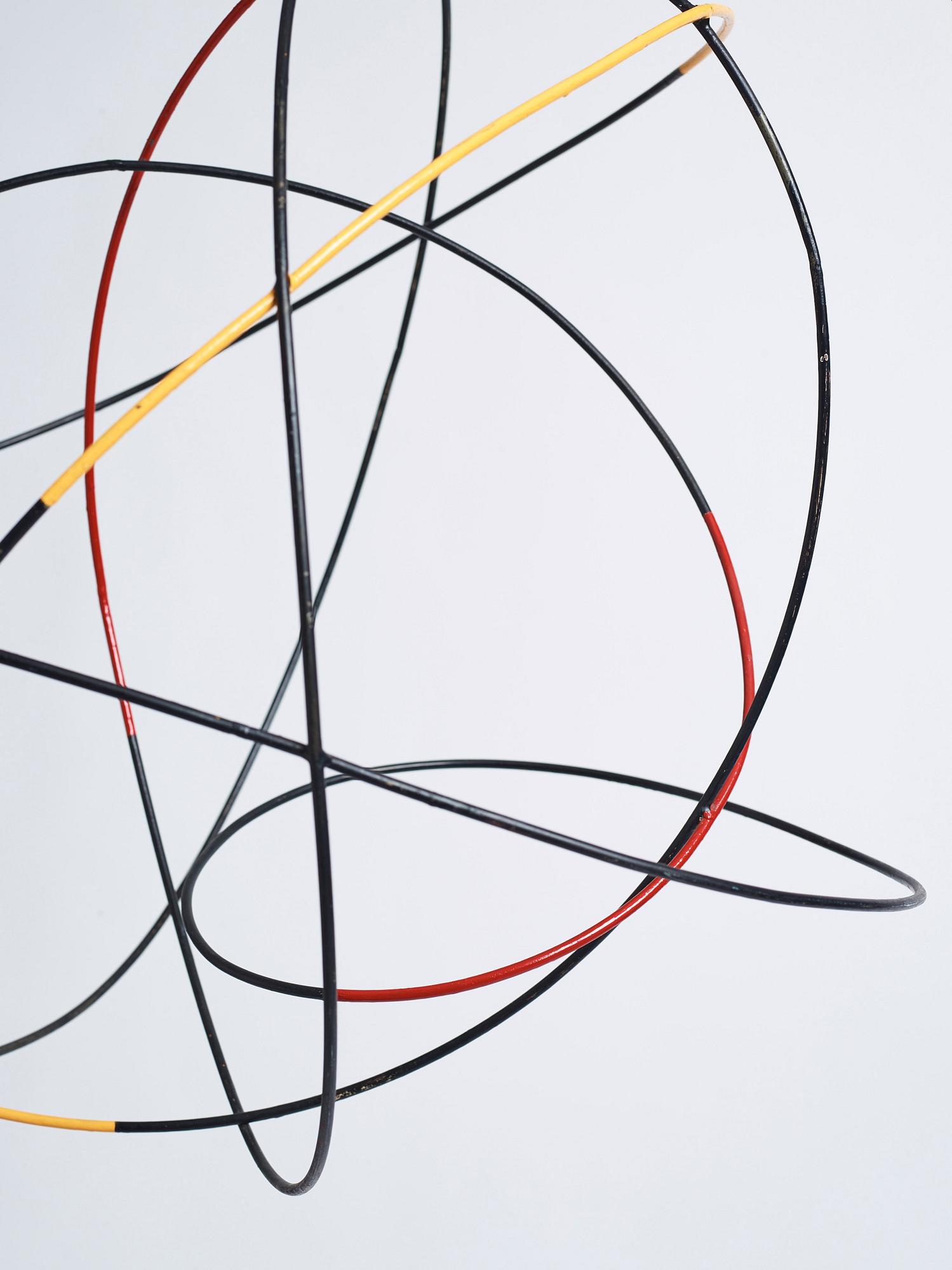 Pierre Olofsson, "Teckning i luften med färg".