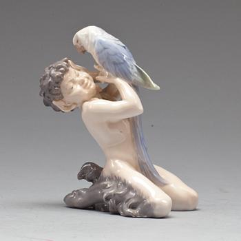 FIGURIN, porslin, Royal Copenhagen, 1900-tal.