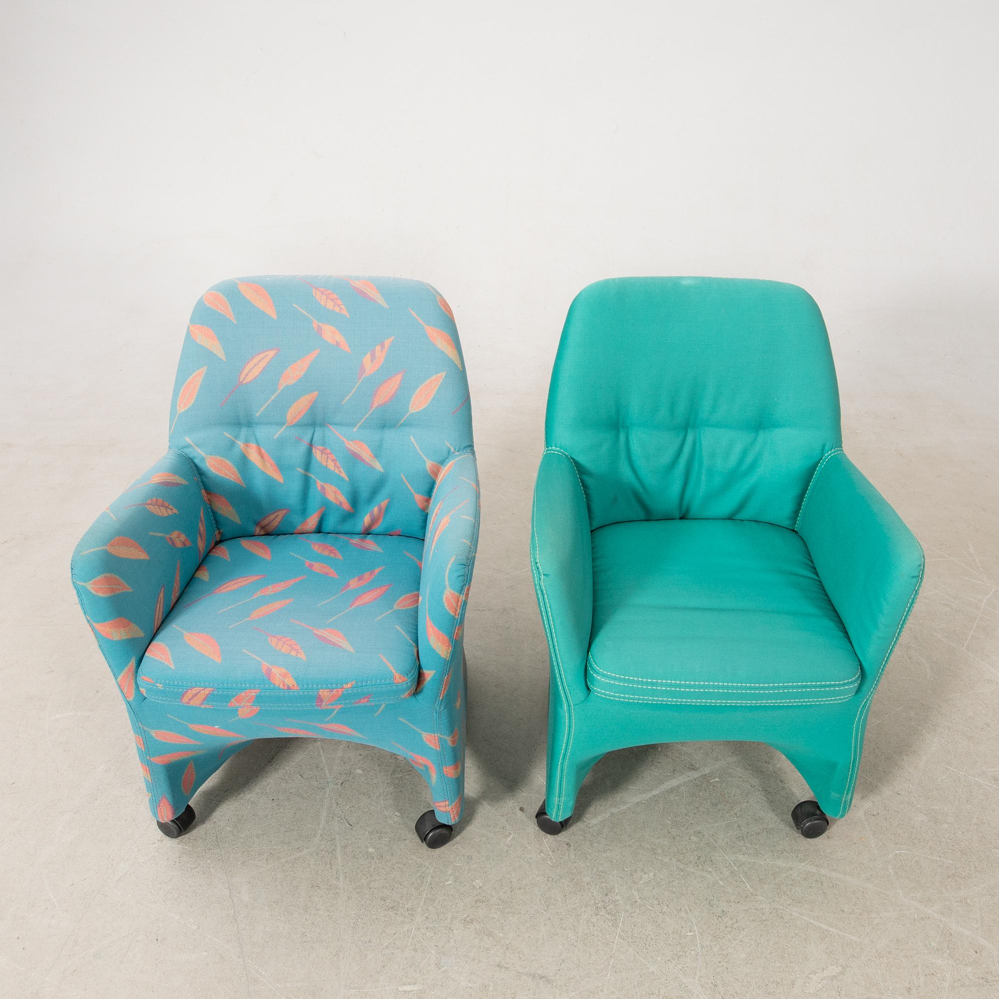 Fåtöljer 5 st DUX 1980/90-tal.