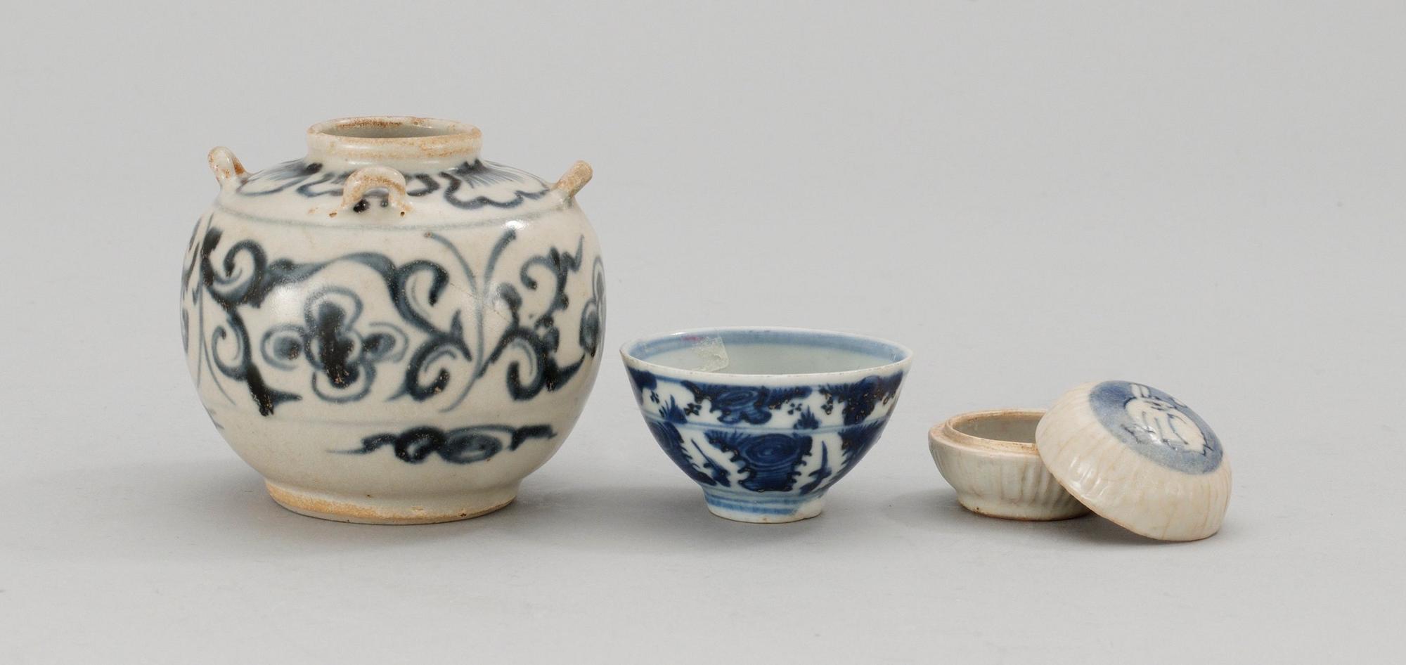 URNA, KOPP samt ASK med LOCK,