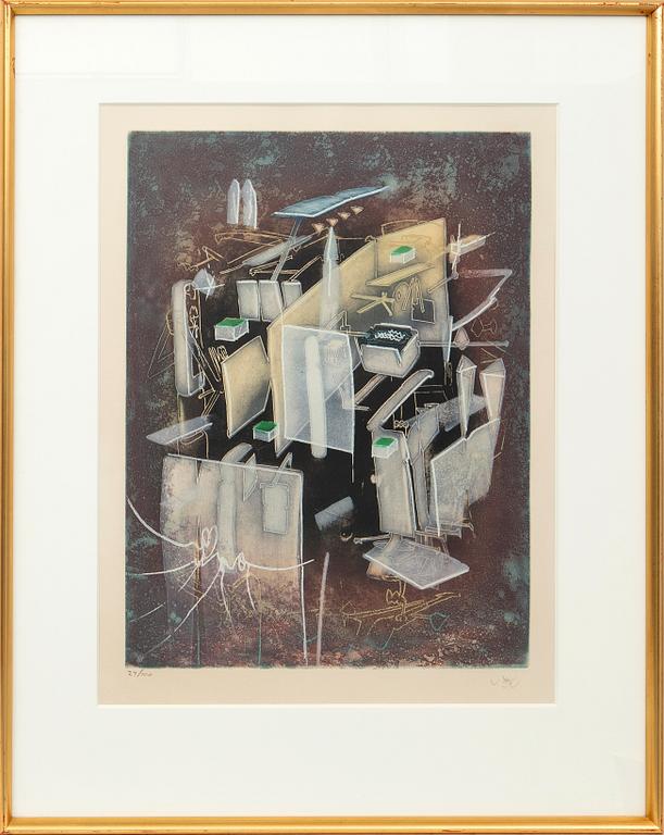 Roberto Matta, "Être Hommonde", 1977.