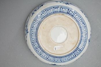 PARTI PORSLIN, 9 delar, mestadels Qing dynastin.