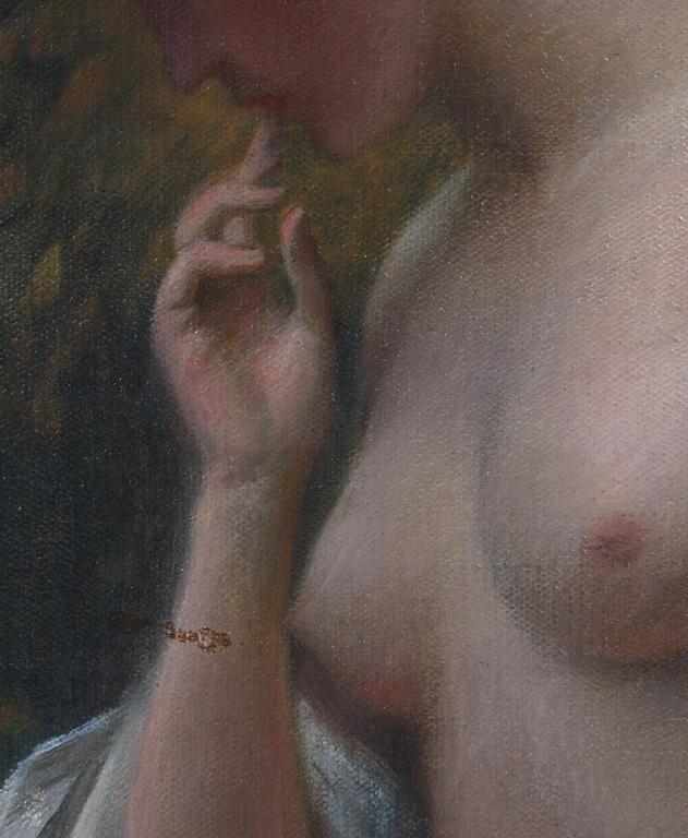RUDOLF FUCHS, olja på duk, sign. o dat. 1914.