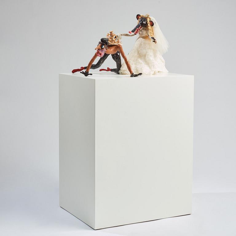 Nathalie Djurberg & Hans Berg, 'The Brain Has Corridors - Rat Bride'.