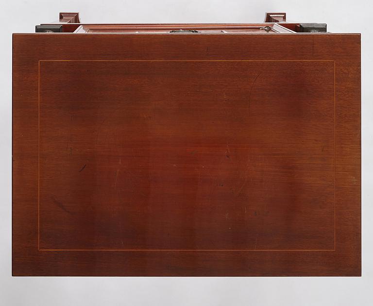 Austria/ Germany, probably, a mahogany cabinet/ a sheet music cabinet, early 20th century.