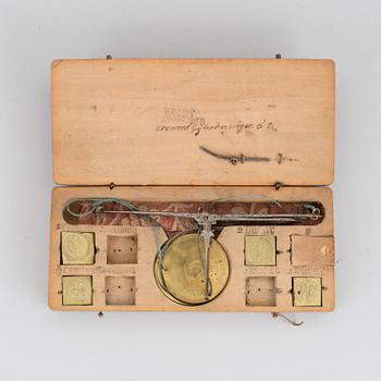 A 18th century scale.