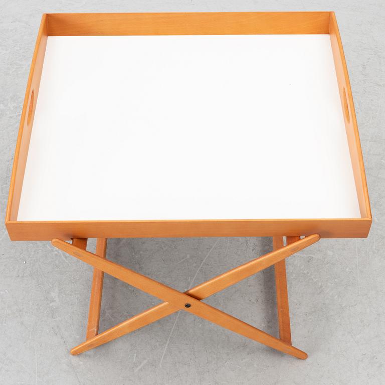 Regissörsstolar, 4 st, samt brickbord, Telami, Italien.