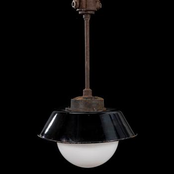A industrial lamp by Paavo Tynell for Taito Oy, Finland.