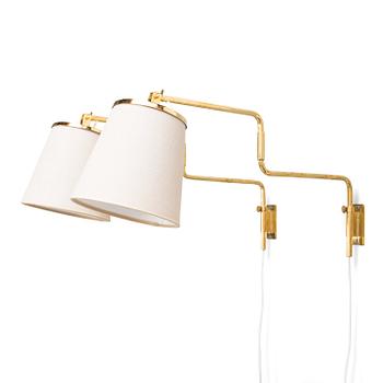 Paavo Tynell, A pair of mid 20th century '9414' wall lights for Taito Finland.