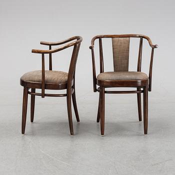 A set of five 'Opera' armchairs by Peter Cesing for Gemla.