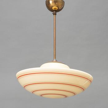 A 1920's/30's ceiling lamp.