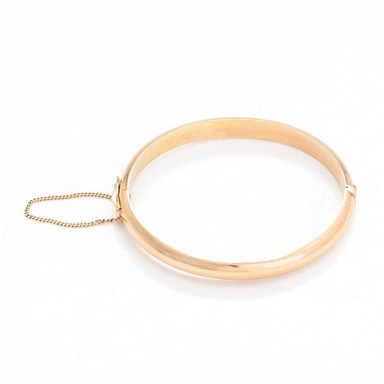 Armring, 14K guld. Westerback, Helsingfors, 1951.