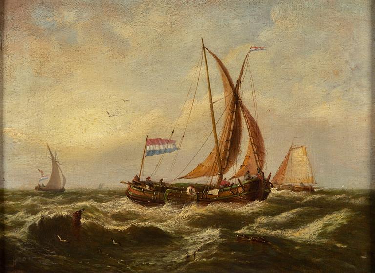 DUTCH ARTIST, 19th Century, oil on canvas.