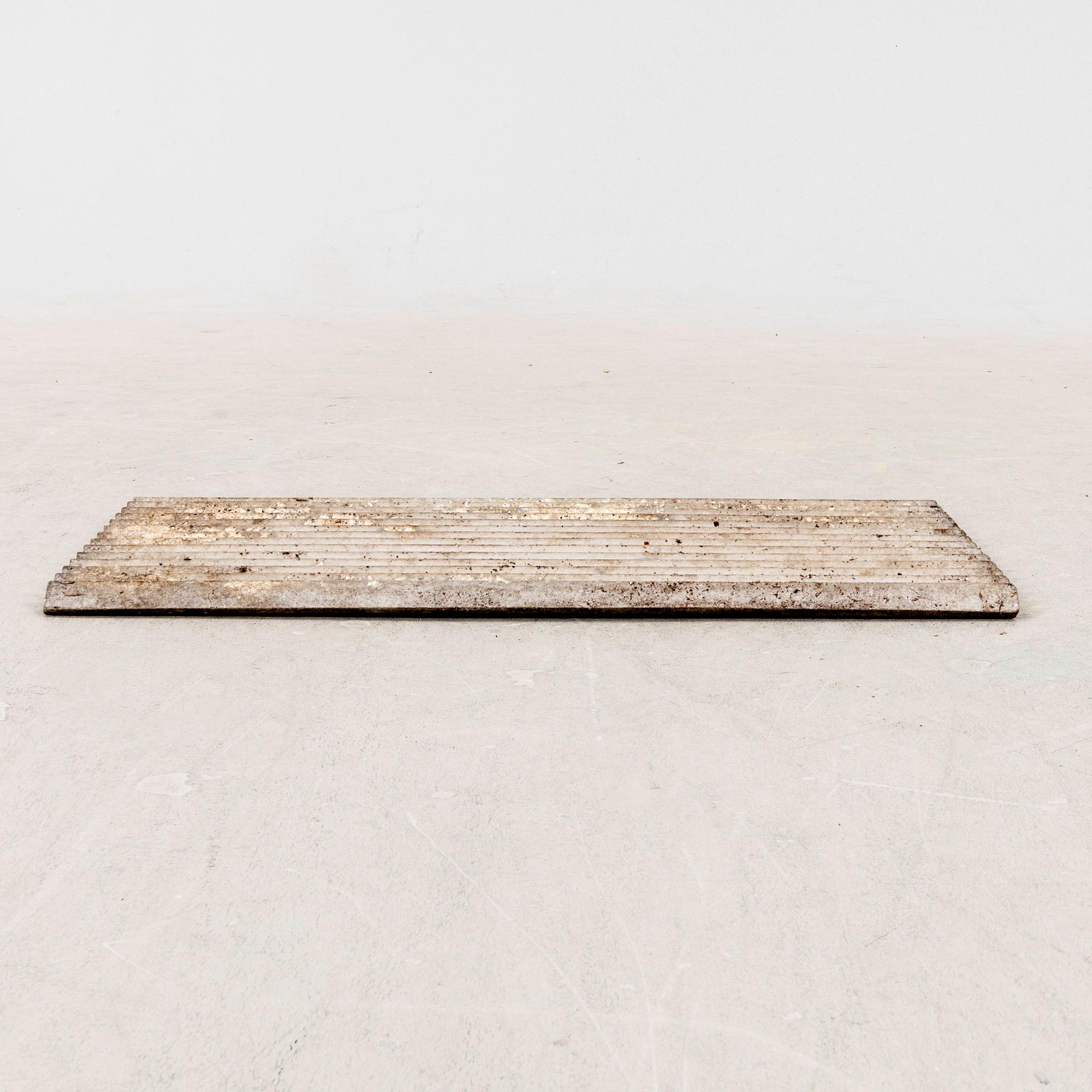 Mårten Cyrén, fotskrapa Byarums bruk aliminium.