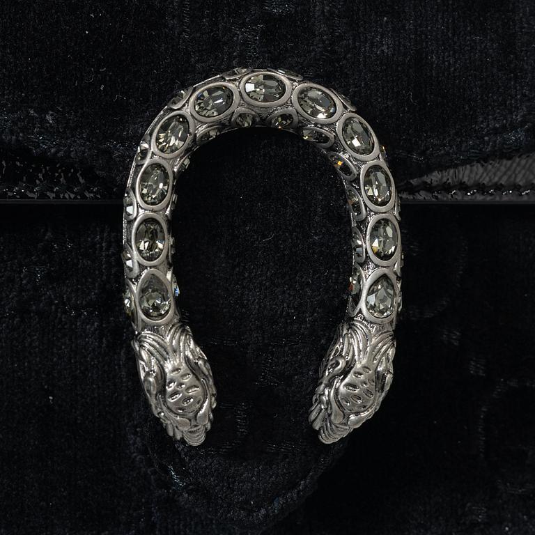 Gucci, Bag, "GG Embossed Velvet Dionysus Mini Shoulder Bag".