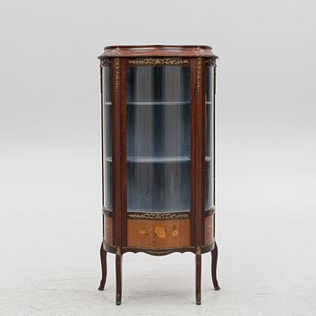 A Louis XV-style display cabinet, mid/second half of the 20th century.