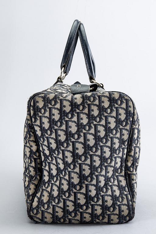 Christian Dior, two canvas handbags.