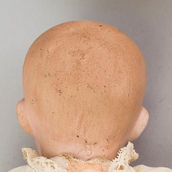 two German porcelain dolls 1910-/1920's.