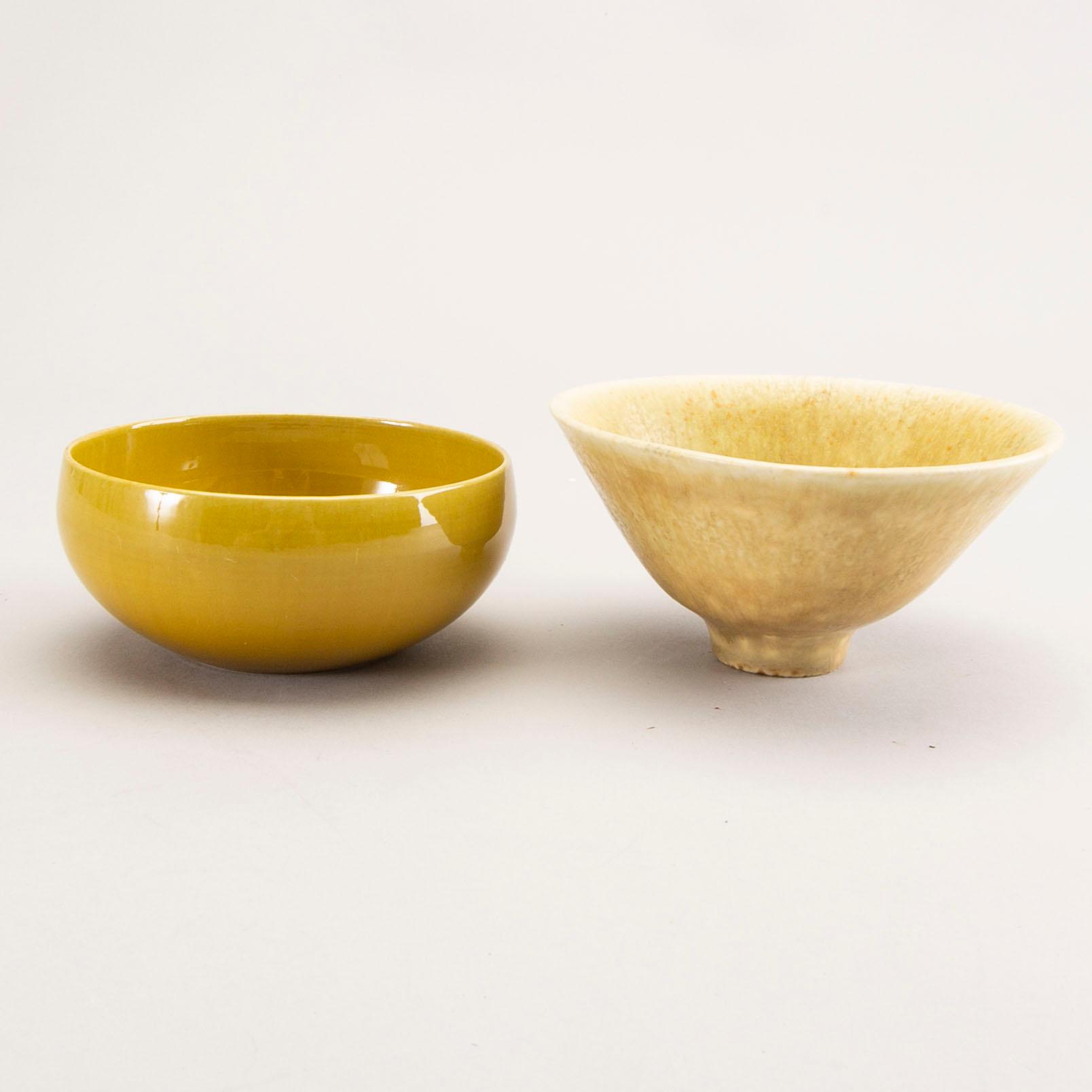 Carl-Harry Stålhane, a set of two Rörstrand bowls.