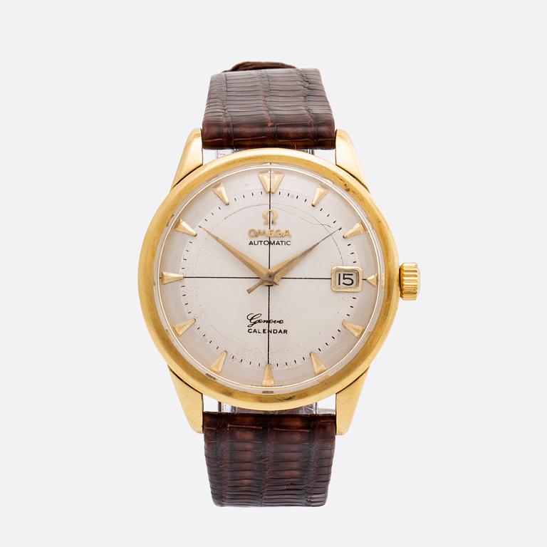 OMEGA, Genéve Calendar, wristwatch, 35 mm.