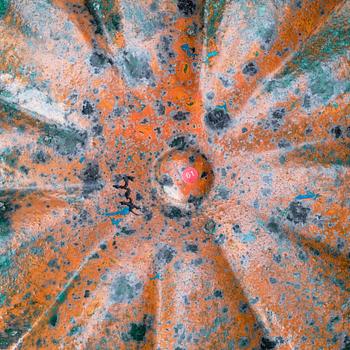 Hans Hedberg, a faience sculpture of a pumpkin, Biot, France.