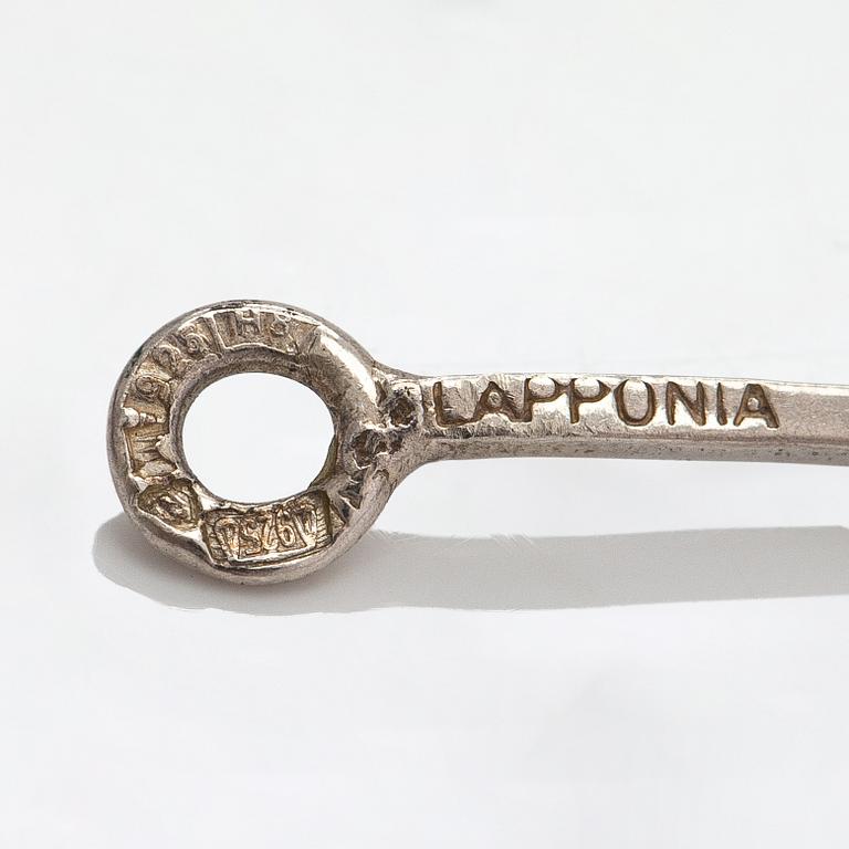 Björn Weckström, Kaulakoruja, 2 kpl, "Cumulus" ja "Stalac" ja rannekoru, sterlinghopeaa. Lapponia 1985-88.