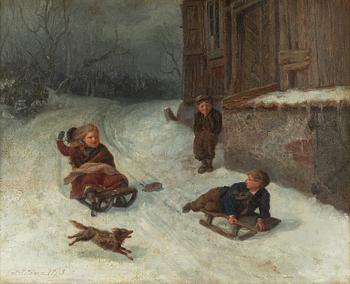 Jacob Silvén, Sledding.