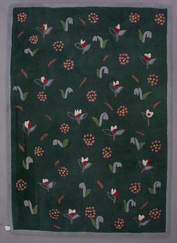 MATTA, reliefflossa, Berit Woelfer, tillverkad för Kasthall Ateljé. Ca 170x240 cm.